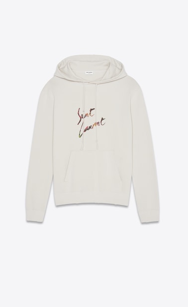 "Saint Laurent animal print" hoodie